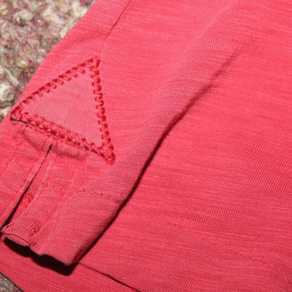 Auth  $439 Men's Burberry Nova Check Red Short Sleeve Polo Shirt Sz M - Picture 7 of 10